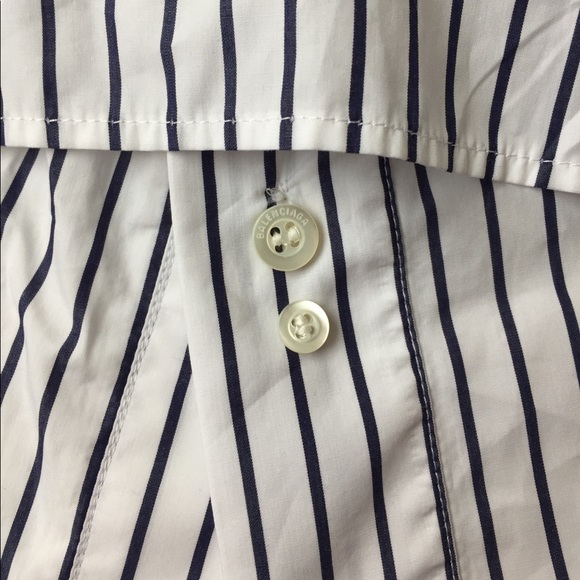 Balenciaga Shirt Blouse Button-Down Brand New with Tag 100% Authentic - Picture 12 of 15